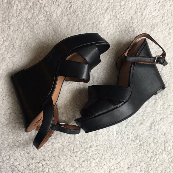 Abound Shoes - Black wedges Abound Shoes - Black wedges